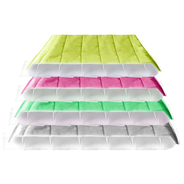 Material do filtro de ar do purificador de ar de fibra sintética industrial 