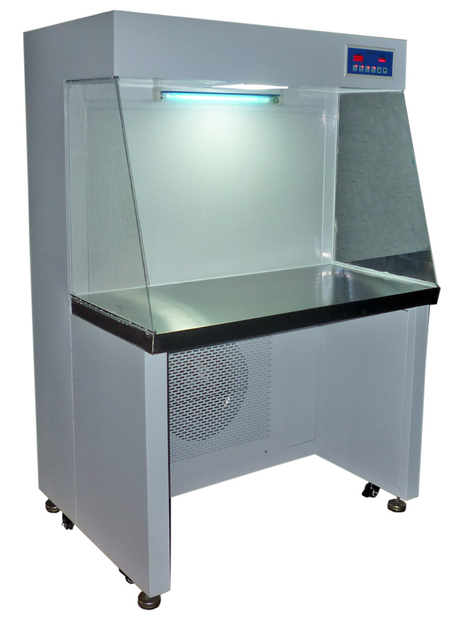 bancada limpa para sala de laboratório com filtro HEPA