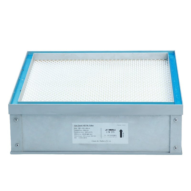Filtro HEPA de vedação de gel