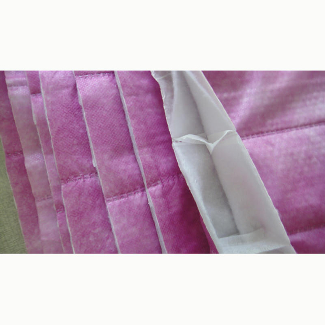 G4 F5 F6 F7 F8 Rolo de mídia de filtro de bolso sintético